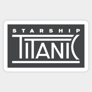 Starship Titanic Logo Sticker